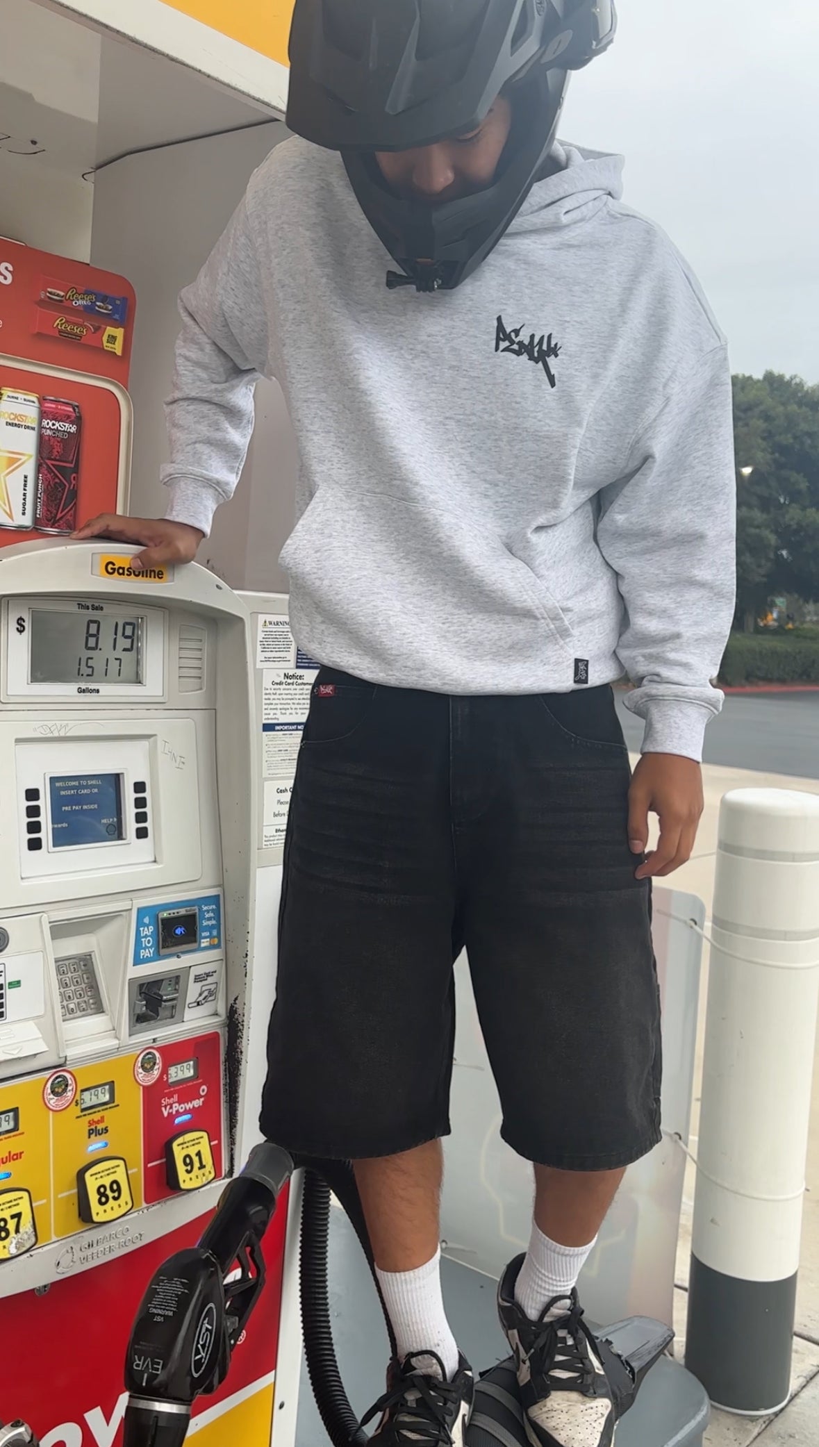 Peak Baggy Jorts - Black