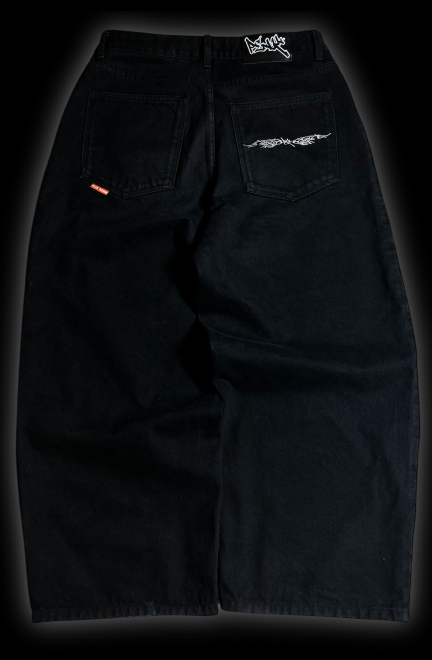 Peak Baggy Jeans - Black