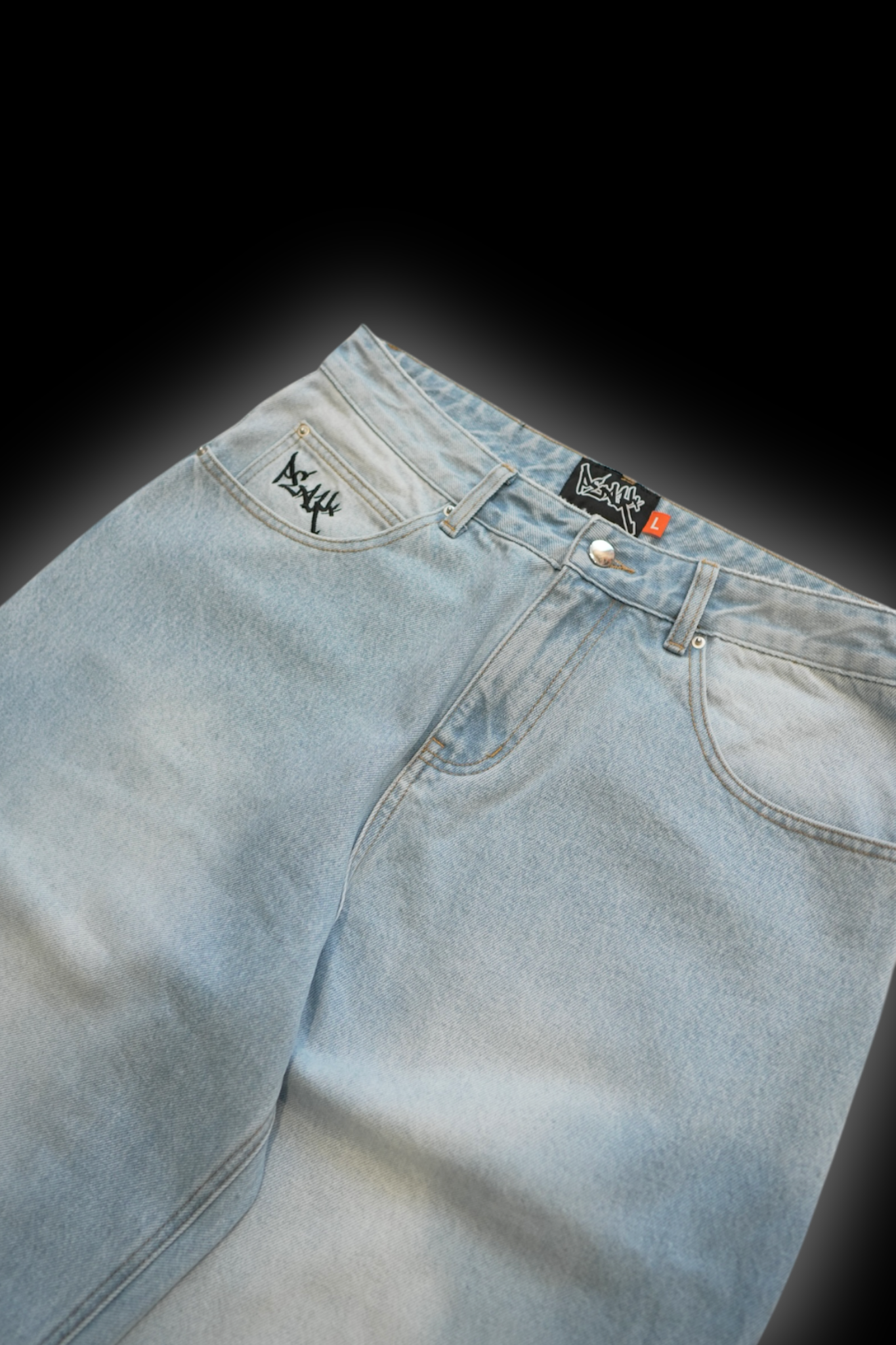Peak Baggy Jeans - Blue
