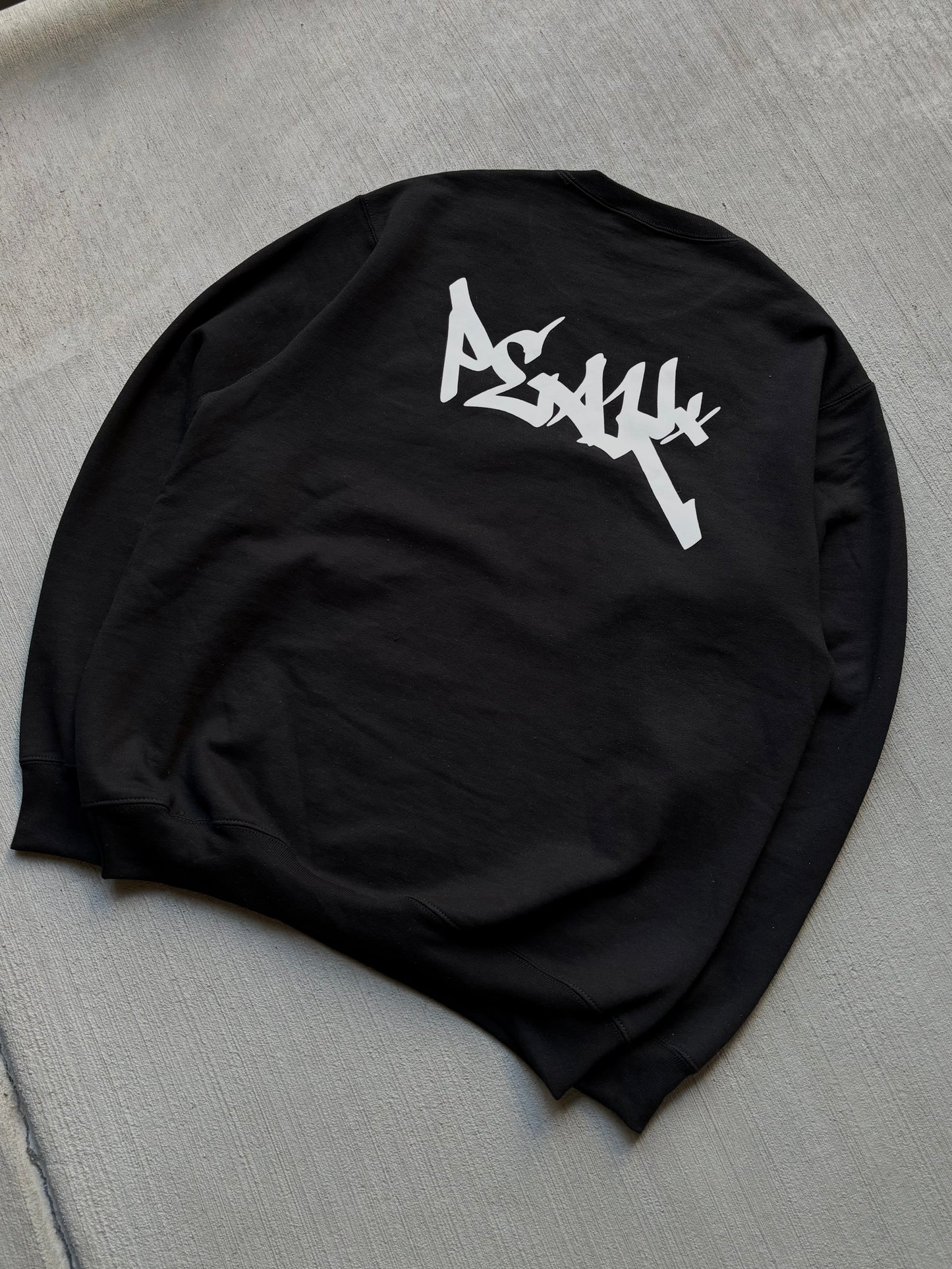 Peak* Sweatshirt Crewneck - Black