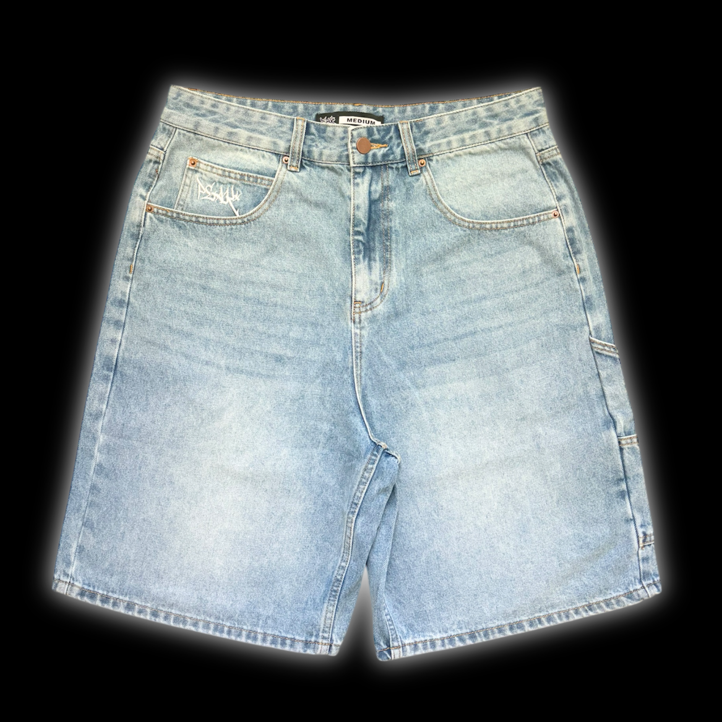 Peak Baggy Jorts - Blue
