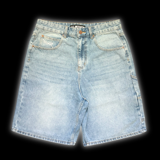 Peak Baggy Jorts - Blue