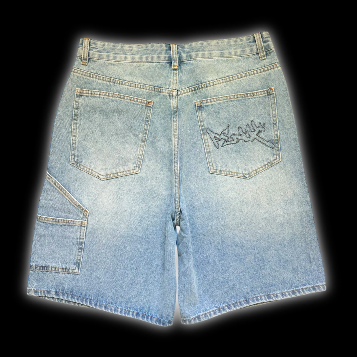 Peak Baggy Jorts - Blue