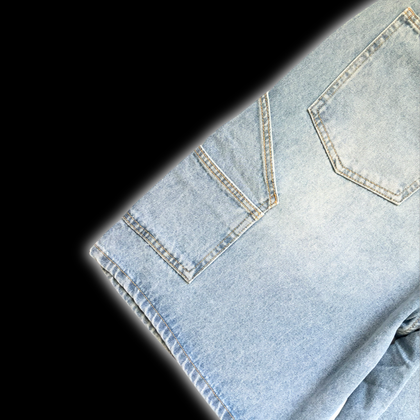 Peak Baggy Jorts - Blue