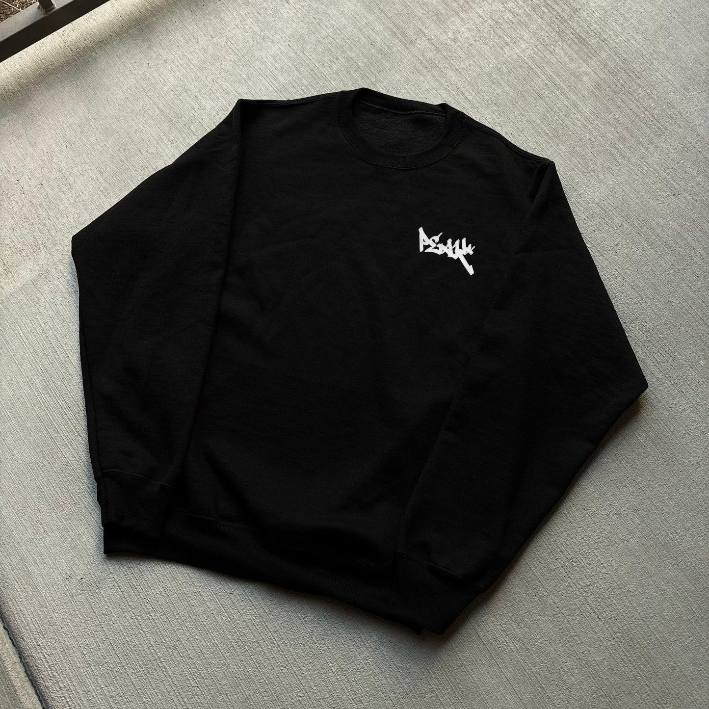 Peak* Sweatshirt Crewneck - Black