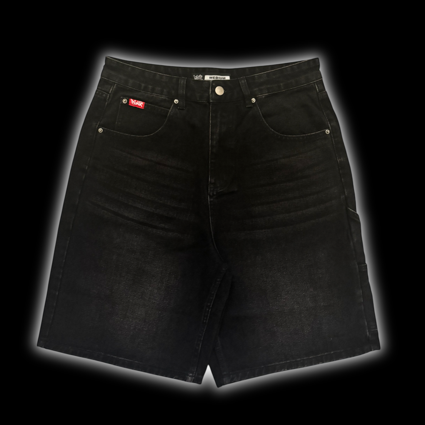 Peak Baggy Jorts - Black