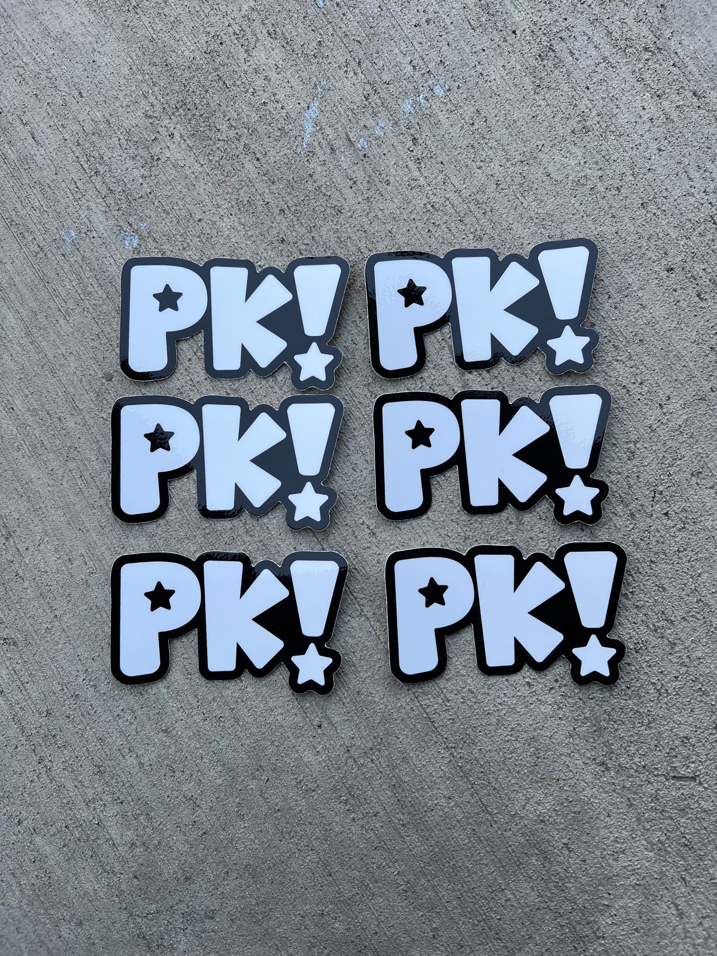 Stickers - 6 Pack